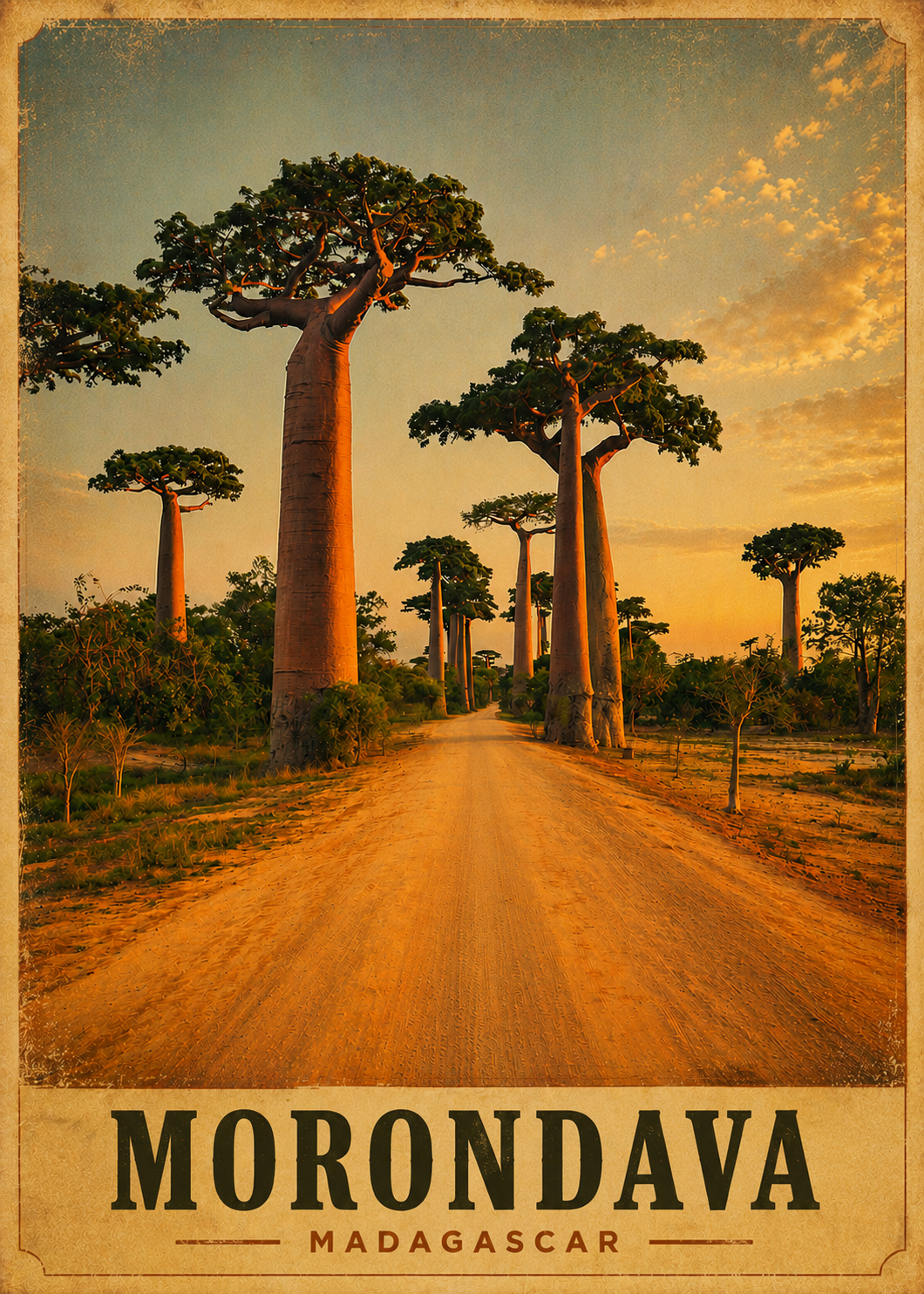 Morondava Baobab Madagascar