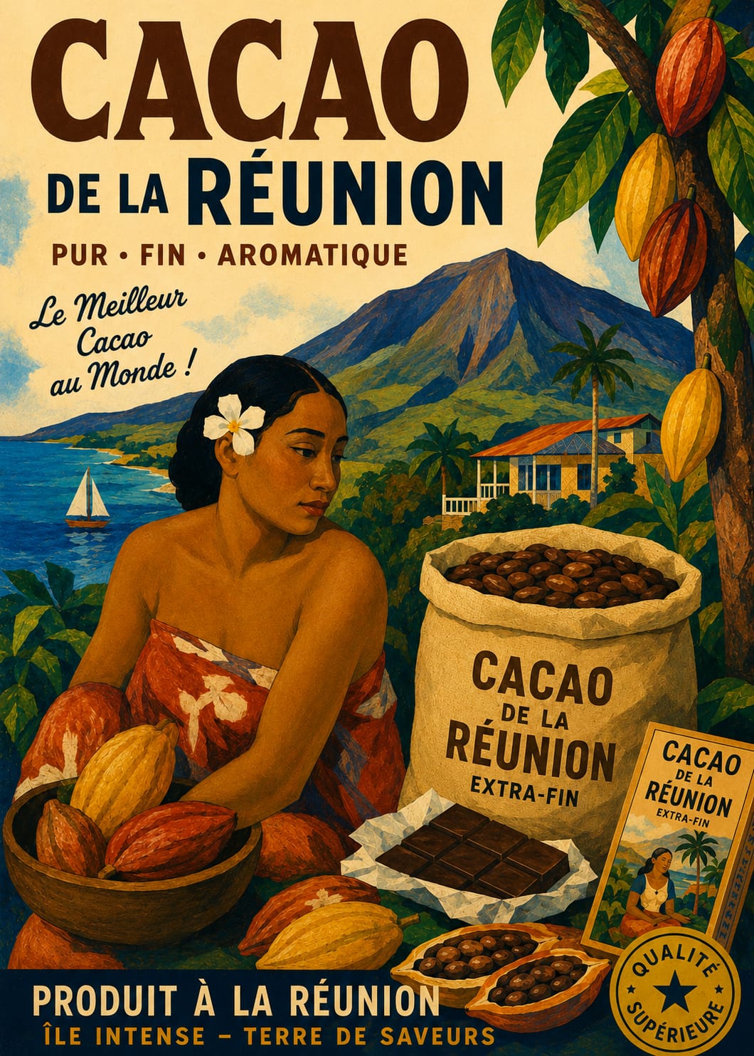 cacao ile de la réunion