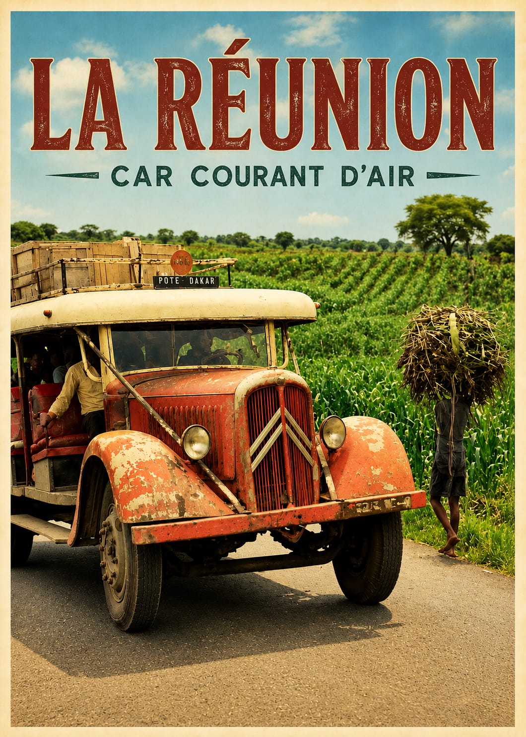 bus courant d'air