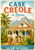 case créole et famille