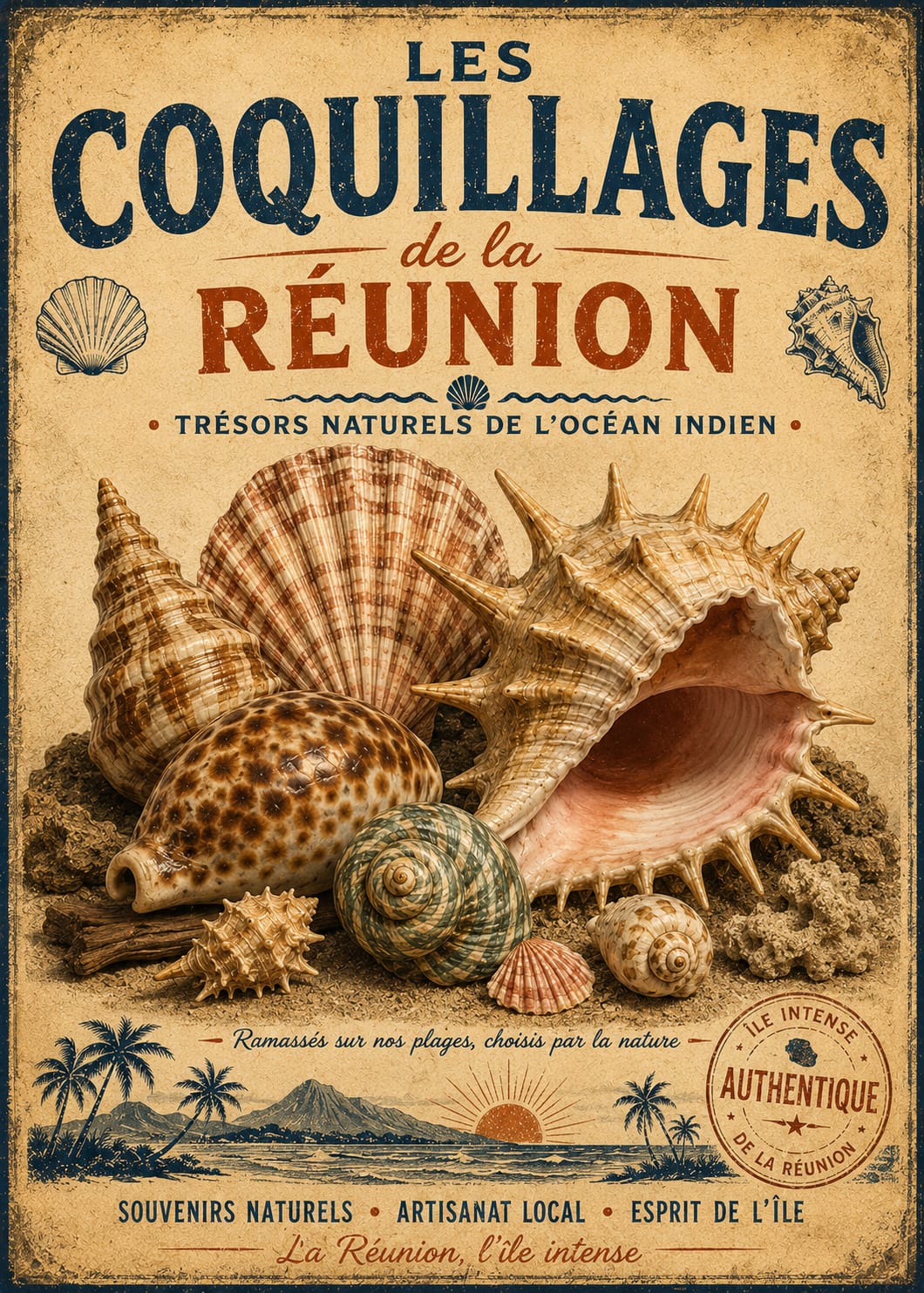 tableau coquillages 2