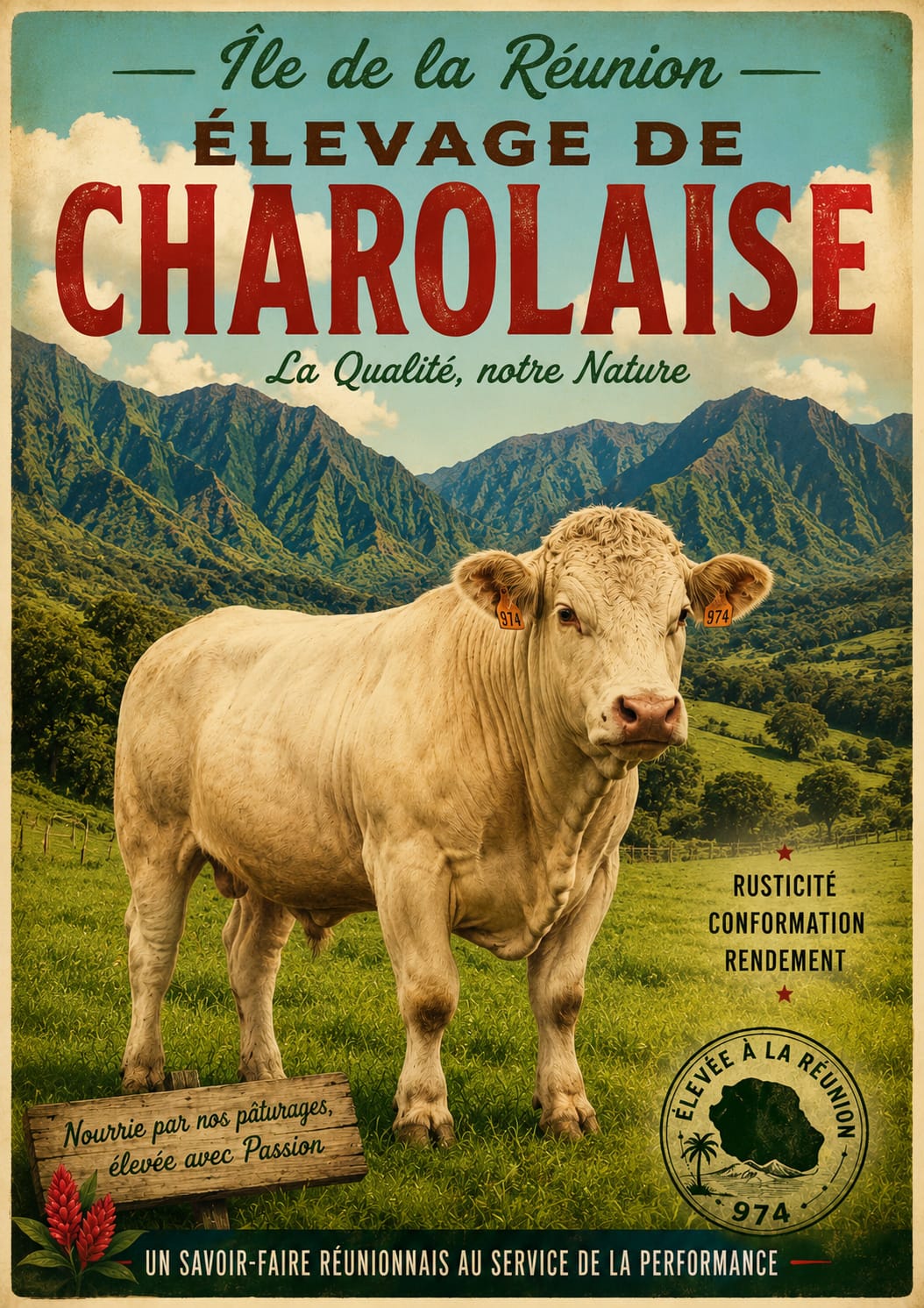 charolaise ile de la réunion