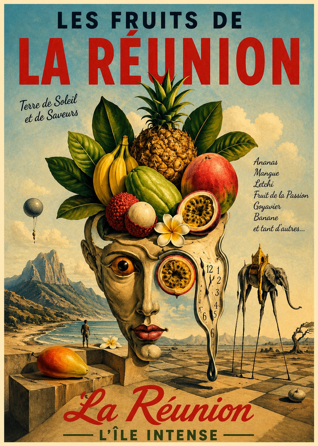 fruit réunion dali