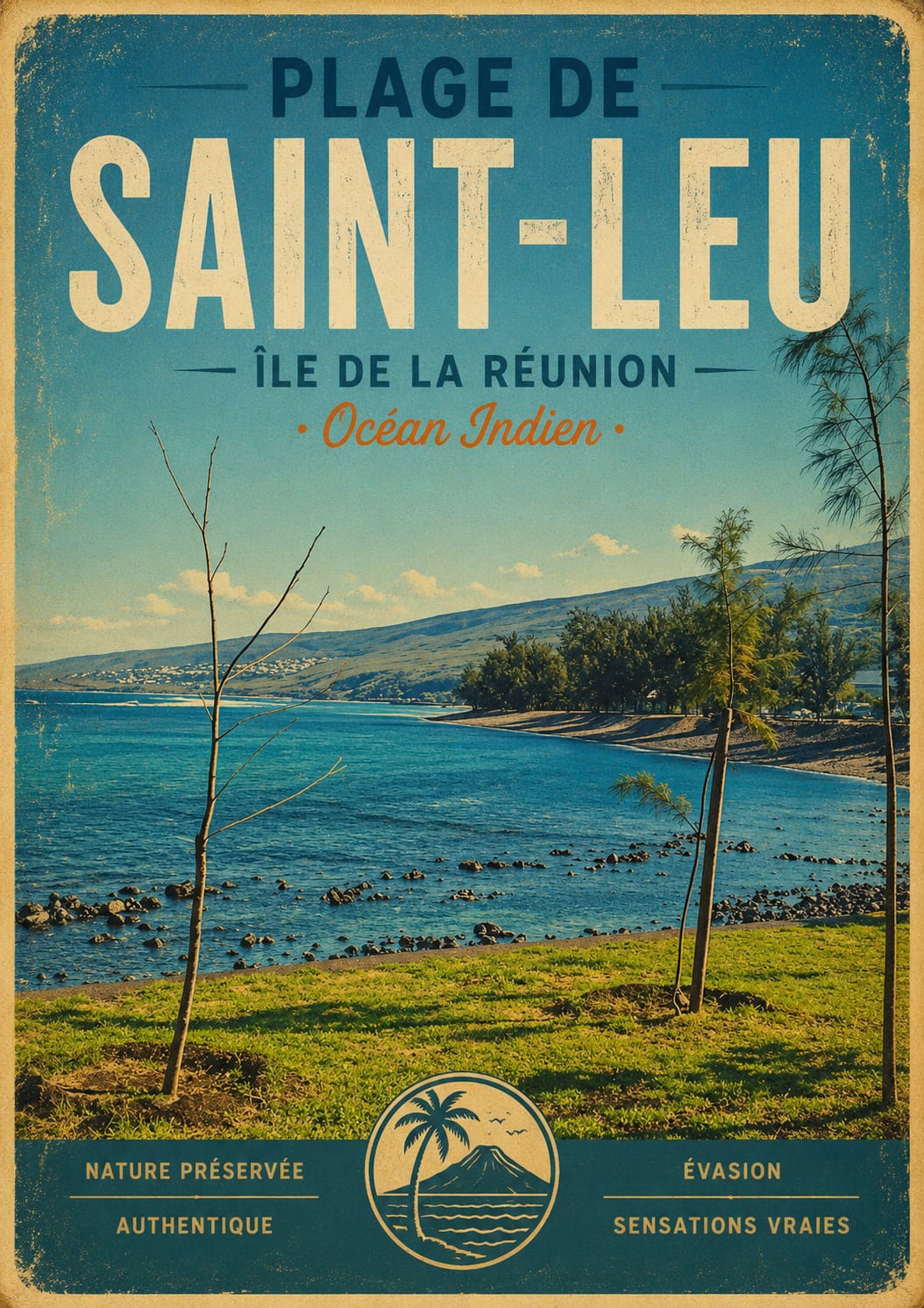 plage de st leu