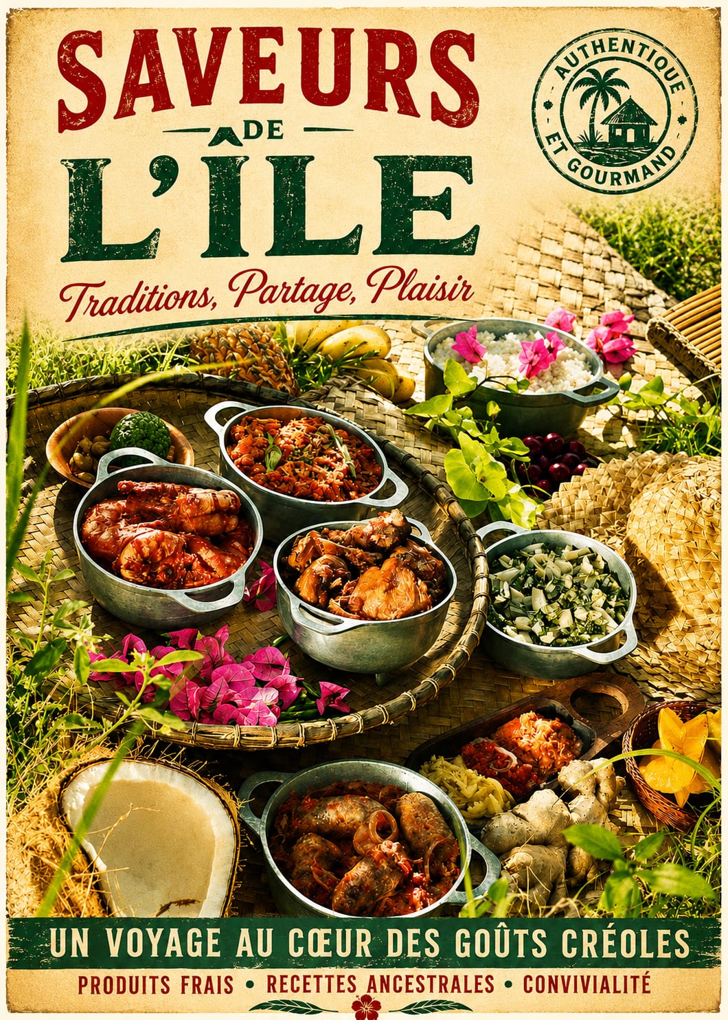 saveurs de l ile de la réunion