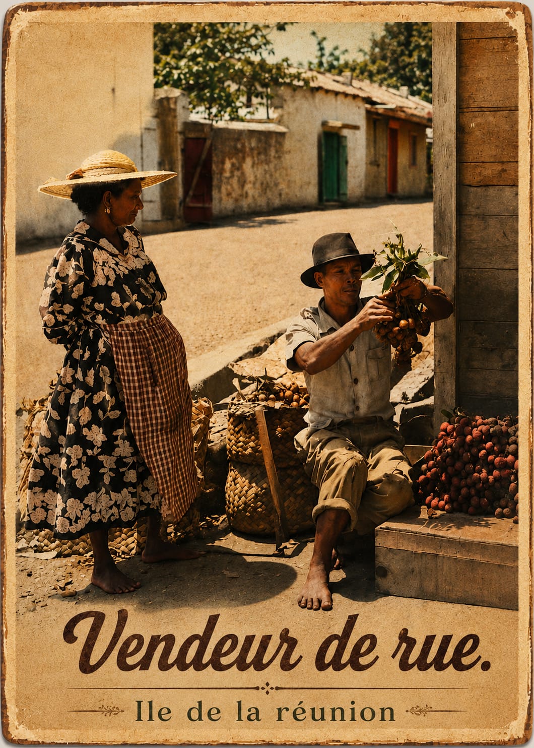 vendeur de rue