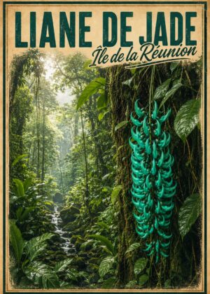 Fleurs liane de jade