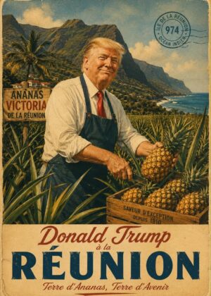 Trump coupeur ananas